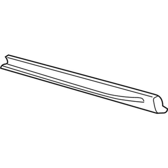 JK4Z6110176AB - Body: Front Rocker Molding for Ford: Transit-150, Transit-250, Transit-350, Transit-350 HD Image