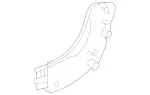 16792076088Q96 - Body: Outer Cover for Mercedes-Benz Image