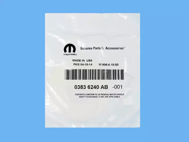 68086134AA - : A/C Line Valve Core for Dodge: Durango | Jeep: Grand Cherokee, Grand Cherokee WK Image