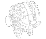9069407 - : Three-Phase Alternator for Mercedes-Benz Image