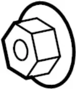 233914GD0B - : Starter Nut for Infiniti Image