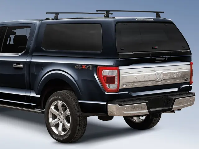 VPC3Z99501A42JG - Exterior: Antimatter Blue Cab High Premium Bed Cap For for Ford Image