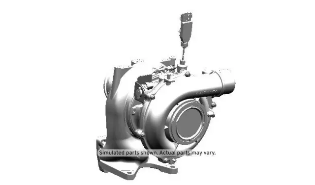 12640123 - : Engine Turbocharger for GM Image