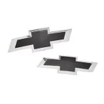 86539812 - Exterior: Exterior Trim, Emblem Kit, Black Bowtie for Chevrolet: Silverado 1500 Image