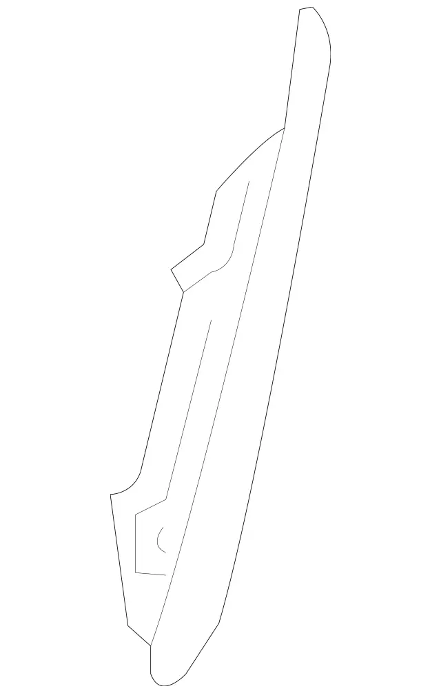 156885940164 - : Side Spoiler for Mercedes-Benz Image