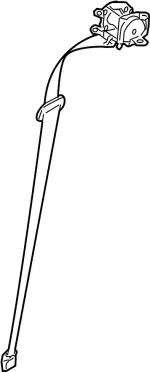 88854CL70B - Electrical: Belt &amp; Retractor for INFINITI: FX35, FX45 Image