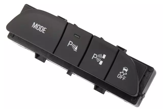 Jet Black Vehicle Stability Control System Switch - GM (23300189)