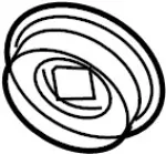 48980AL500 - Steering: Hole Cover Lower Cover for INFINITI: FX35, FX45, G35, M35, M45, QX56 Image