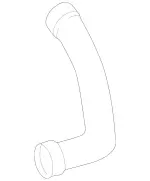 2025014982 - Cooling System: Upper Hose for Mercedes-Benz Image