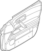 80901CG00A - : Finisher Assembly Front Door Left-hand for Infiniti Image