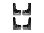 110046120043 - : Black MudFlap No-Drill DigitalFit® MudFlap Kit for WeatherTech Image