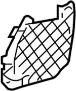 87840JK65A - : Retractor Cover for INFINITI: G37, Q60 Image