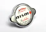 21430RS012 - : NISMO RADIATOR CAP 1.3BAR for Nissan: 200SX, 240SX, 280ZX, 300ZX, 310, 350Z, 720, Altima, Armada, Axxess, Cube, Frontier, GT-R, Juke, Kicks, Maxima, Murano, NV1500, NV200, NV2500, NV3500, Pathfinder, Pathfinder Armada, Pulsar NX, Quest, Rogue, Rogue Select, Sentra, Stanza, TITAN, TITAN XD, Van, Versa, Versa Note, Xterra Image