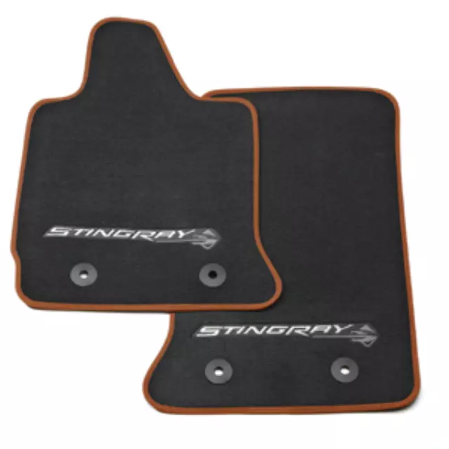 Floor Mats, Carpet, Front - GM (23476280)