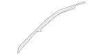 6396369616 - Body: Windshield Pillar Reinforced for Mercedes-Benz Image