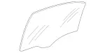 2037351910 - Rear Doors: Glass Pane for Mercedes-Benz Image