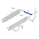 LX6Z8286H - Cooling System: Lower Hose for Ford Image