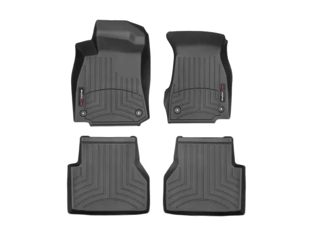 44151113 - Accessories: Front &amp; Rear Black FloorLiner™ DigitalFit® for WeatherTech Image