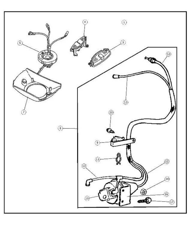 6504528 - Interior Trim: Hex Head Screw And Washer for Mopar Image