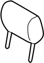 86430CS010 - Body: Headrest for Infiniti Image