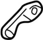 27159AG002 - HVAC: Lever for Infiniti Image