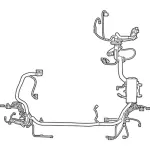 HA1Z12A581BE - : Wire Harness for Lincoln: MKX Image