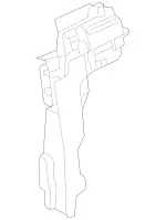 2537230114 - : Holder for Mercedes-Benz Image