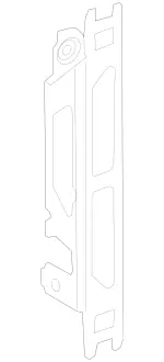 2315002900 - Radiator: Holder for Mercedes-Benz Image