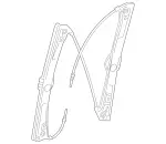 2217200246 - Front Doors: Window Lifter for Mercedes-Benz Image