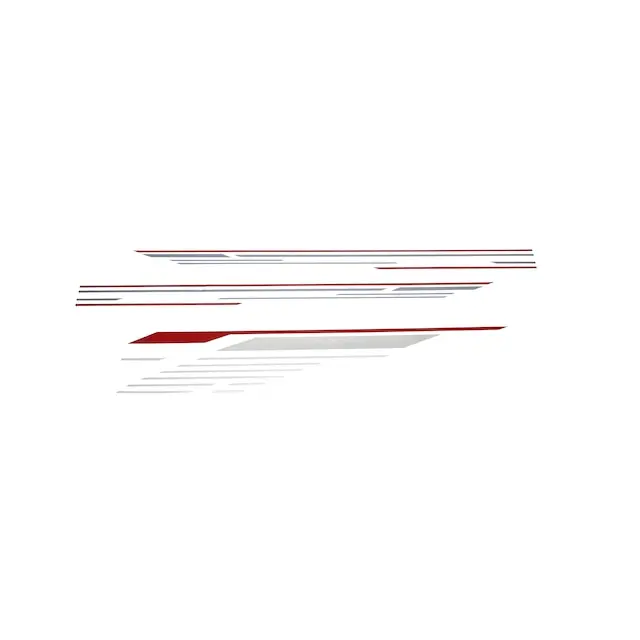 86525347 - Exterior: Hood And Bodyside Decal Package - Red for GM Image