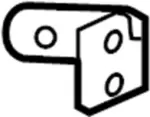 489887Y065 - : Service File  Bracket for Infiniti Image
