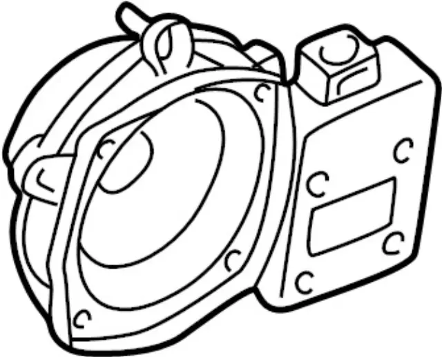 281492W100 - Body: Speaker for INFINITI: QX4 Image