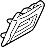 96930AR010 - : End Cover for INFINITI: Q45 Image