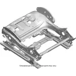 23402995 - : Passenger Side Front Seat Cushion Frame for GM Image