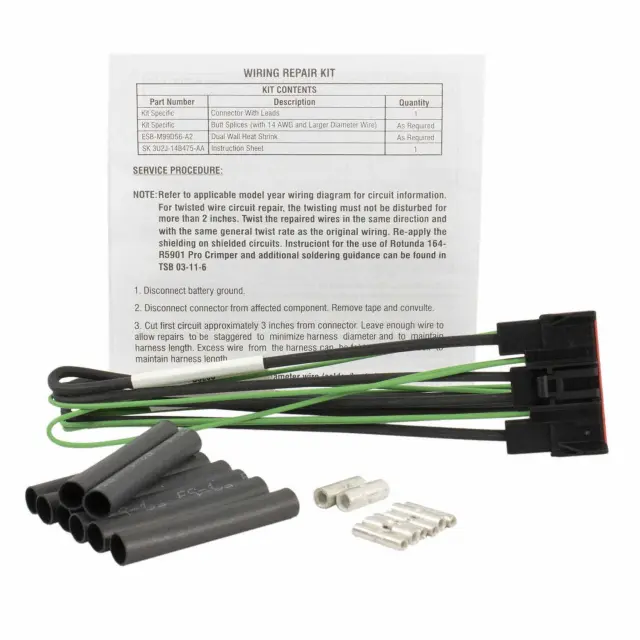 Wire Assembly - Ford (JU2Z-14S411-ABA)