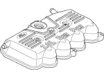 YS4Z6582BB - Engine: Engine Valve Cover for Ford: Escort, Focus Image