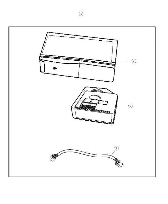 4858564 - Mopar Accessories - Component Parts: Cd Changer Magazine for Mopar Image