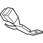 9L3Z1660044BA - Electrical: Buckle for Ford: F-150 Image