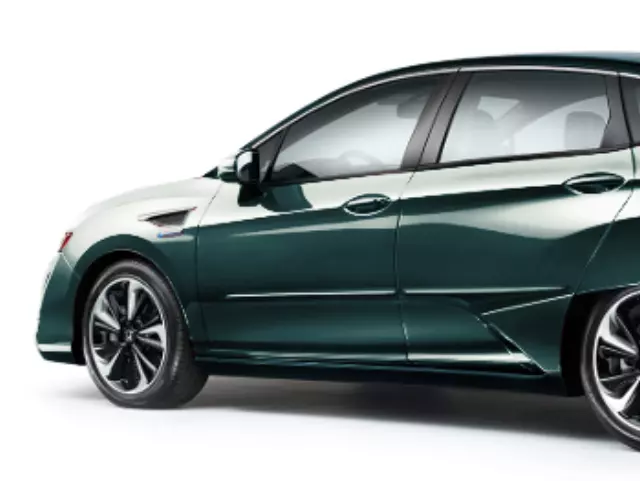 8P05TRT180 - Exterior: 2018-2021 Honda Clarity - Body Side Moldings - Moonlit Forest Pearl for Honda Image