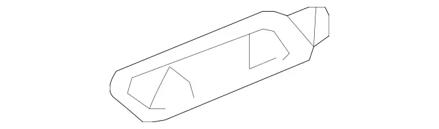 25176607647E94 - Body: Handle Bezel for Mercedes-Benz Image