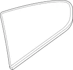 83306JL00A - Body: Quarter Glass for Infiniti Image