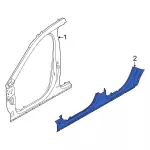 LJ6Z7810128A - Body: Rocker Panel for Ford: Escape Image