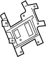 280551BY0A - Body: Bracket for INFINITI: EX35, EX37, QX50 Image