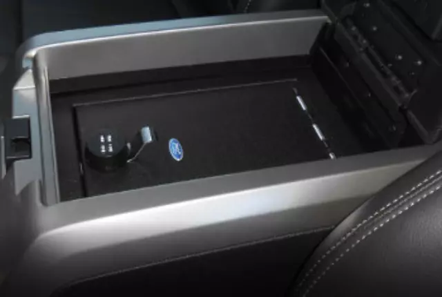 VDL1Z9906202A - Interior: Console Vehicle Safe for Ford: Expedition Image