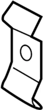 49732CL70A - Cooling System: Power Steering Cooler Front Bracket for INFINITI: EX35, EX37, FX35, FX37, FX50, G25, G35, G37, M37, M56, Q40, Q60, Q70, Q70L, QX50, QX70 Image