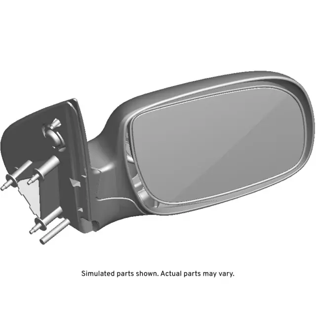 15935752 - Body: Mirror Assembly for Buick: Terraza | Chevrolet: Uplander, Venture | Oldsmobile: Silhouette | Pontiac: Montana, Trans Sport | Saturn: Relay Image