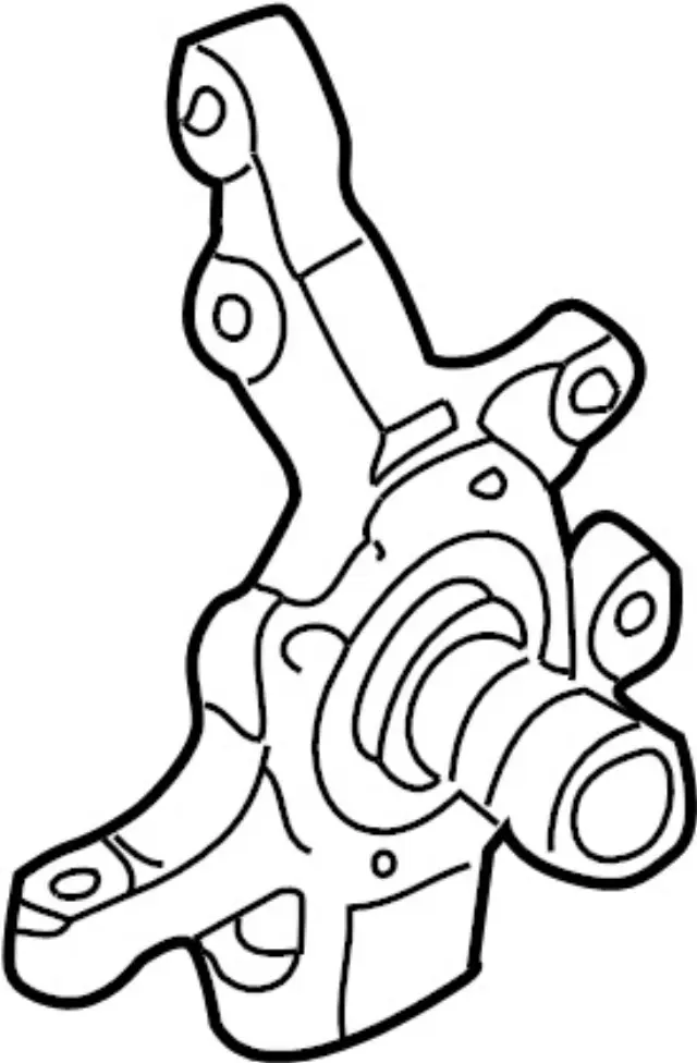 400151W902 - Suspension: Knuckle for INFINITI: QX4 Image