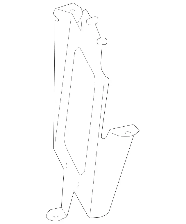 2098270514 - Body: Amplifier Bracket for Mercedes-Benz Image