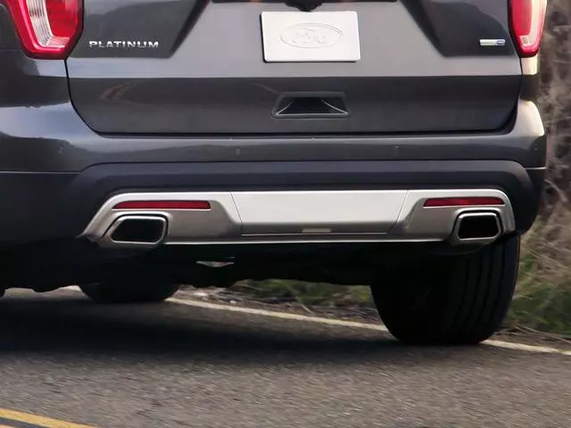 GB5Z17K835EA - Exterior: Fascia, Rear, Sterling Silver for Ford: Explorer Image