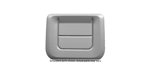 23398375 - : Jet Black Rear Driver Side Seat Cushion Cover for Chevrolet: Colorado Image